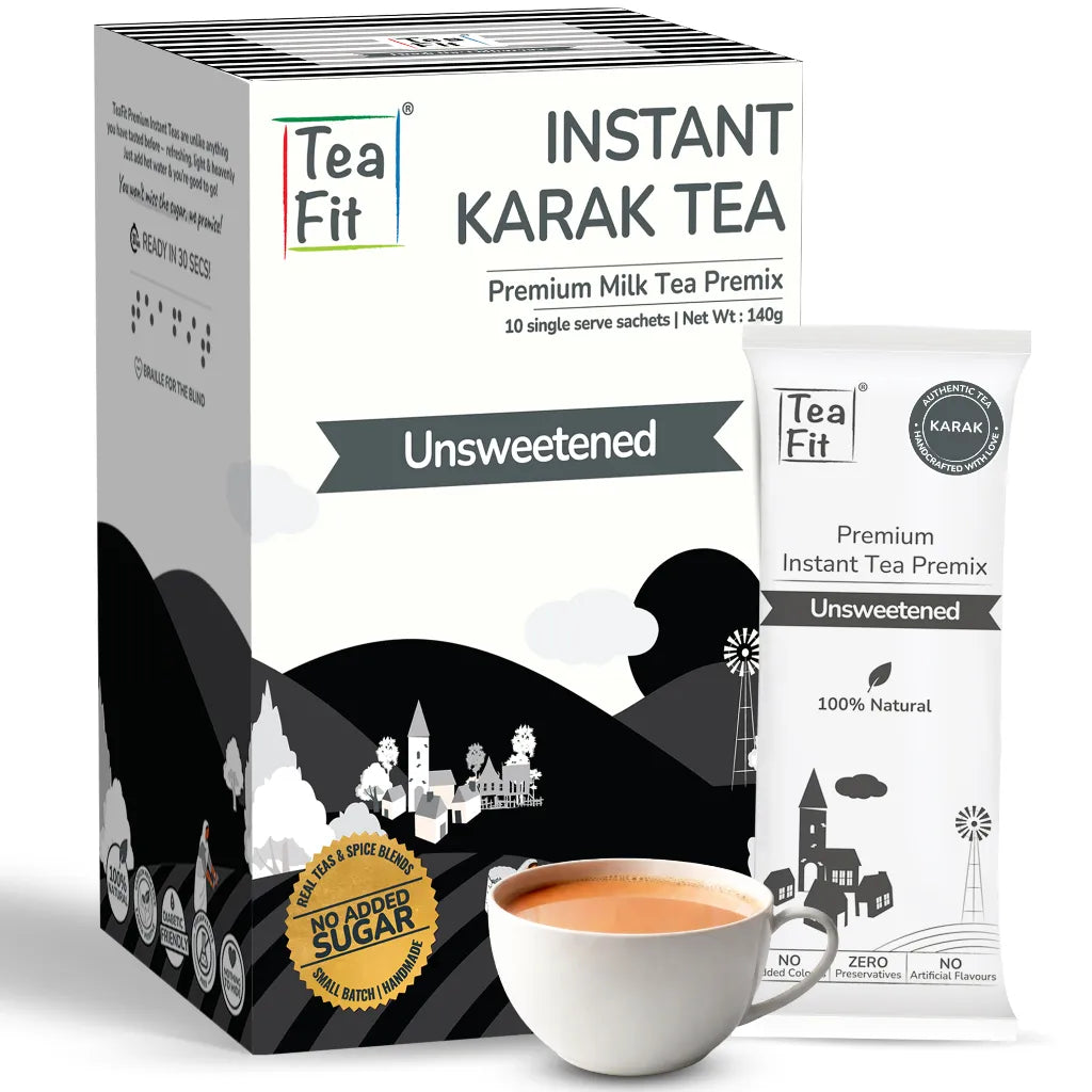Instant Karak Tea Premix - Unsweetened