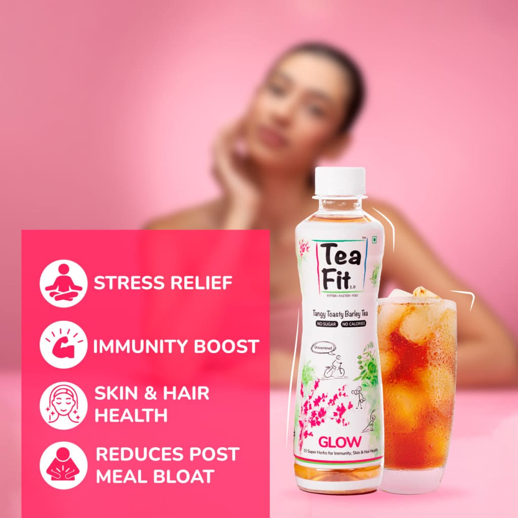 Teafit Glow - Tangy Toasty Barley Tea 300 Ml. - Beverages