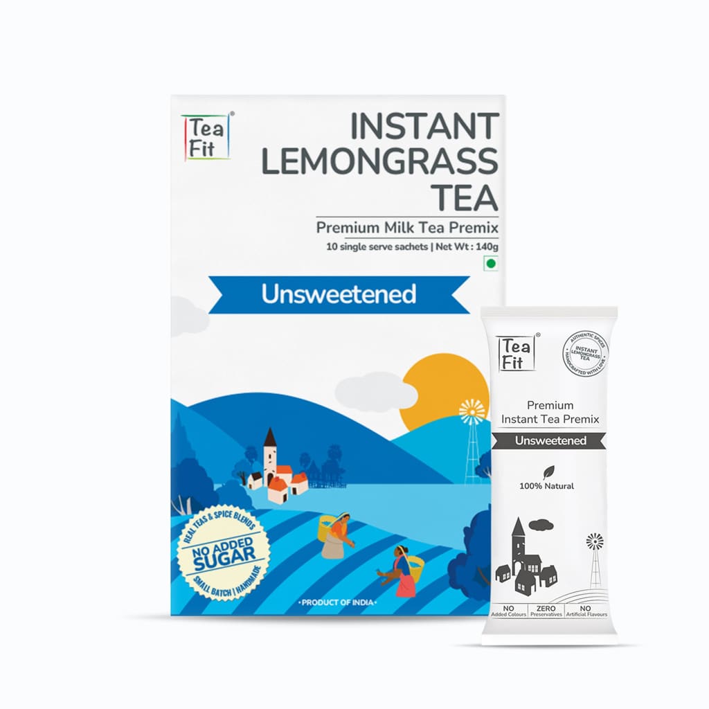 Lemongrass Tea Premix - Unsweetened - Powdered Beverage Mix