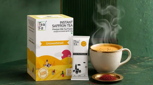How to Make Premium Saffron Chai in 60 Seconds