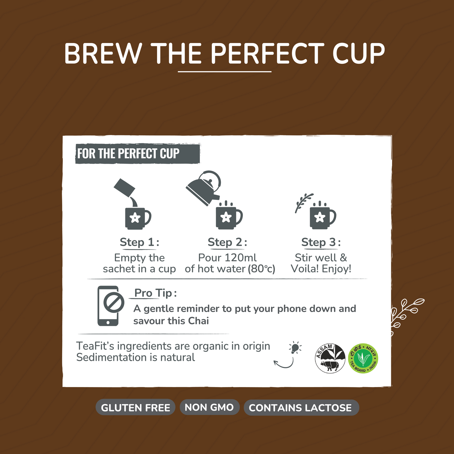 Instant Jaggery Masala Tea Premix