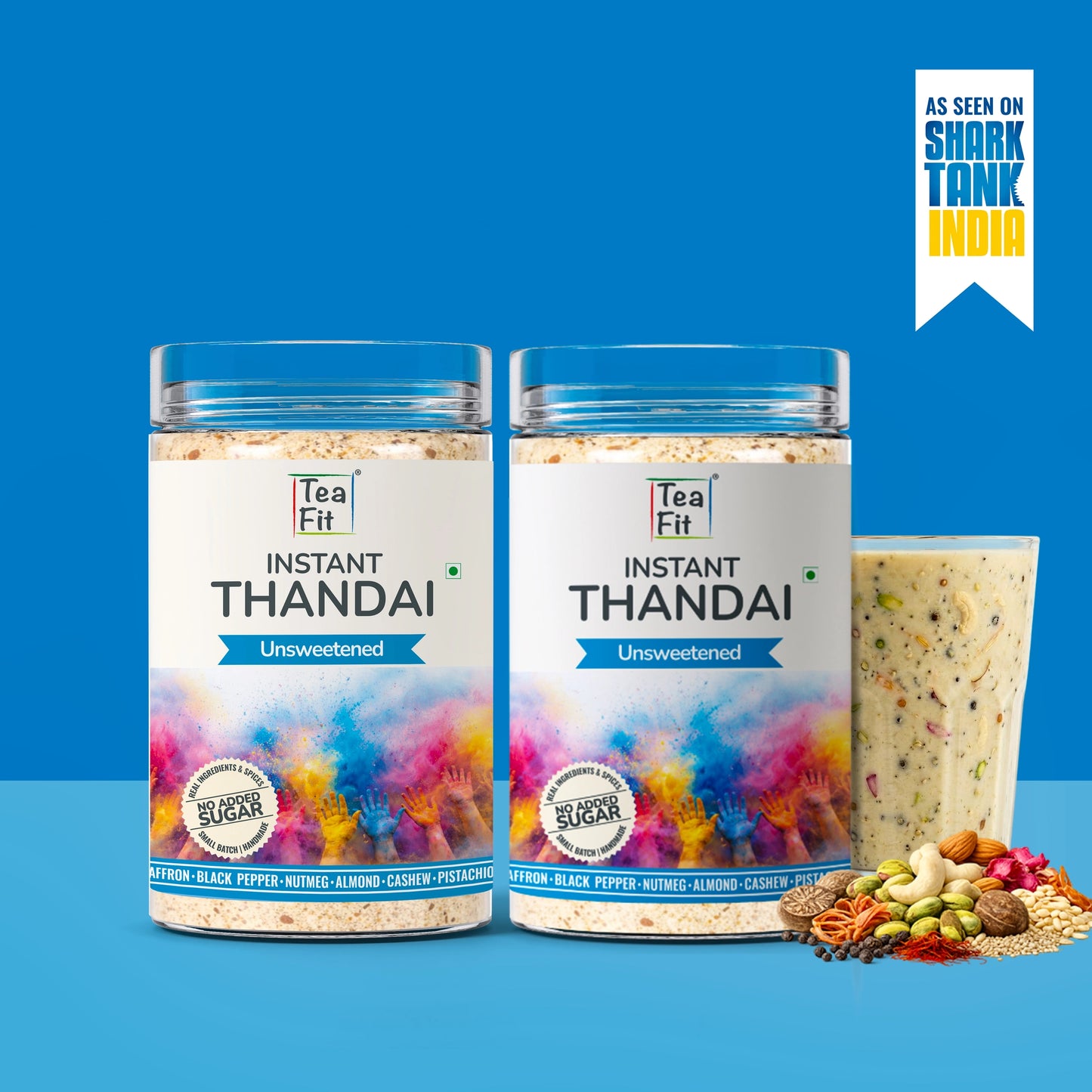 TeaFit Thandai - Non sucré