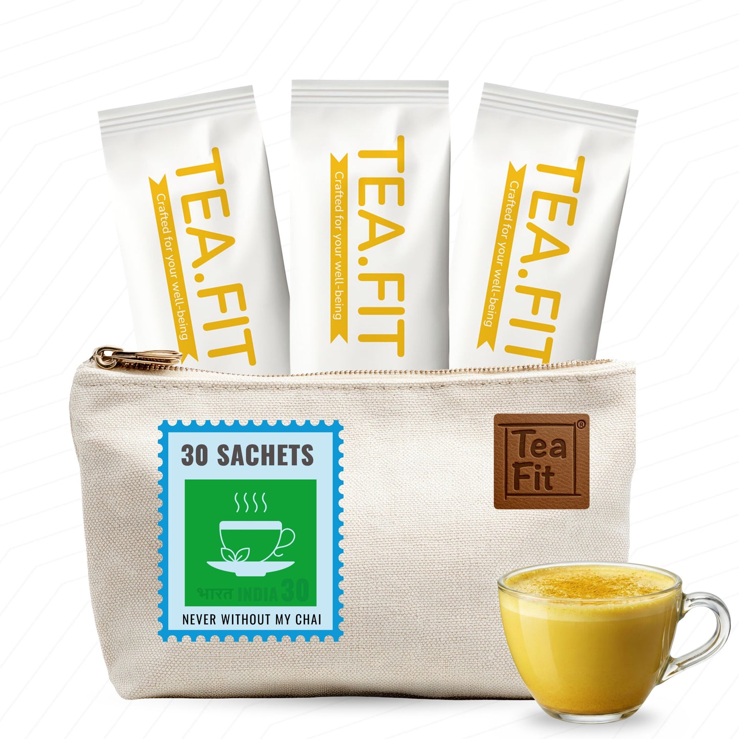 Mélange instantané pour latte au curcuma – Non sucré