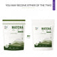 YOU MAY RECEIVE EITHER OF THE TWO' heading showing two versions of the Tea Fit Culinary Matcha product box side by side