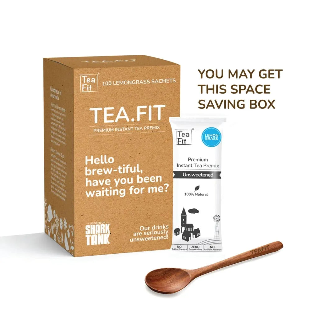 Instant Lemongrass Tea Premix - Unsweetened