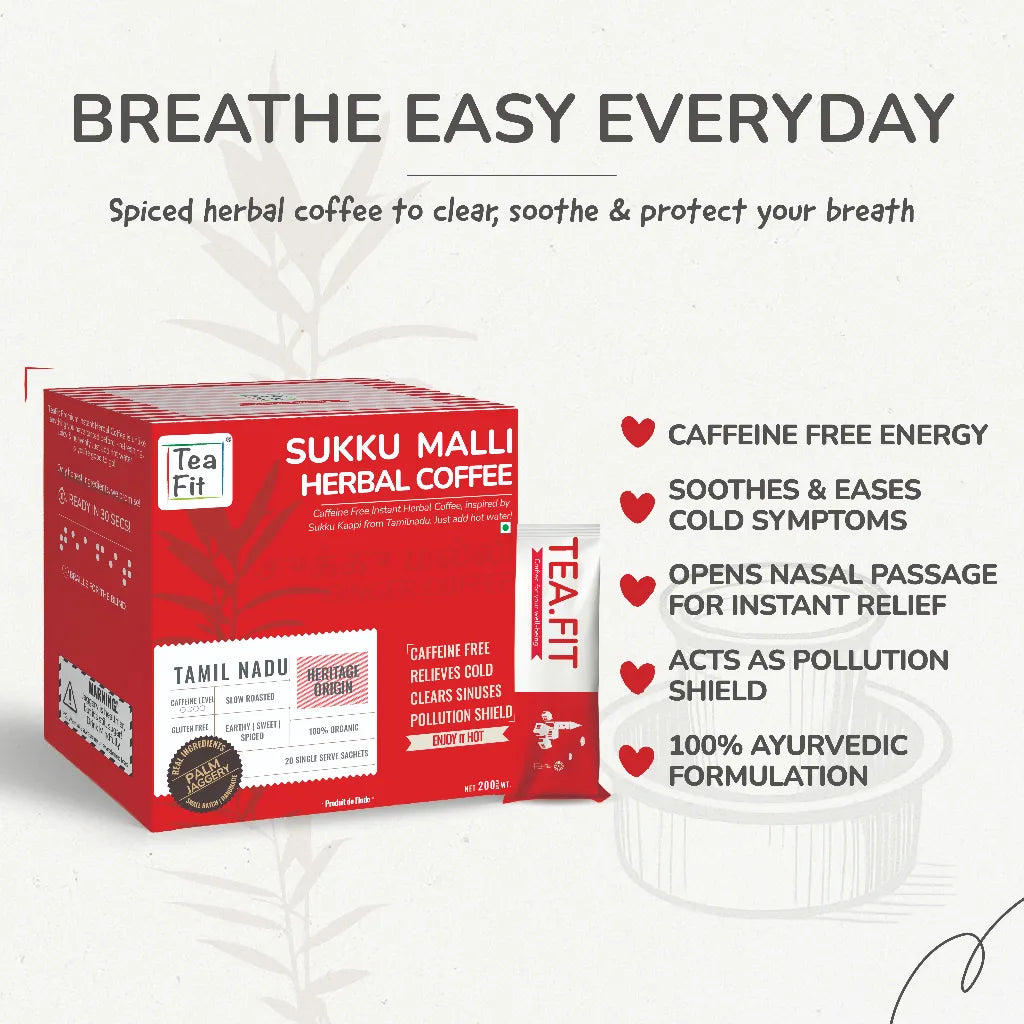 Premezcla de café de jengibre Sukku Malli