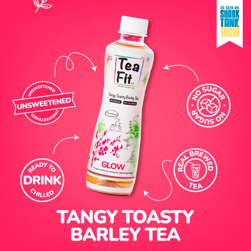 Teafit Glow - Tangy Toasty Barley Tea 300 Ml. - Beverages