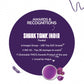 TeaFit Ube Powder awards and recognition graphic featuring a purple background with a bowl of vibrant purple yam powder